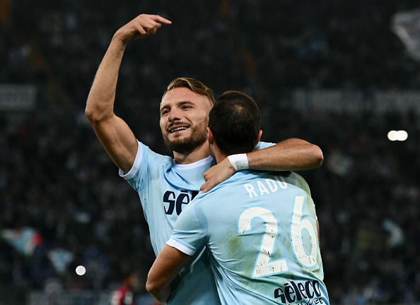 'Cỗ máy' Immobile tiếp tục nhả đạn, Lazio vùi dập Cagliari