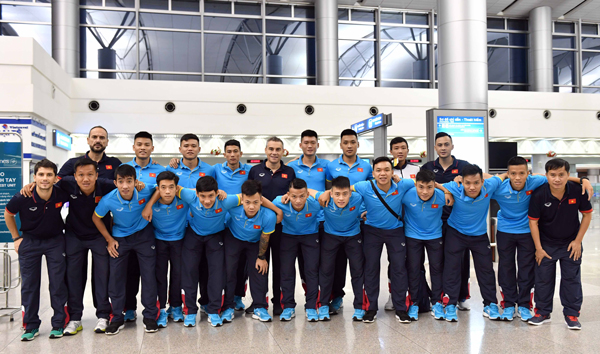 ĐT Futsal Việt Nam về nước, sẵn sàng cho AFF Cup 2017