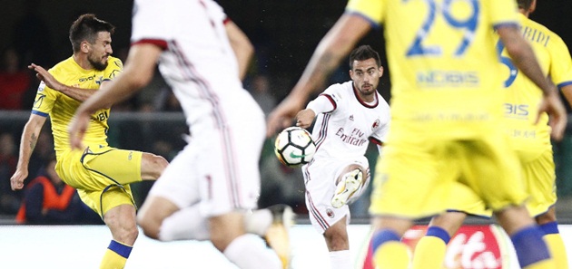 Highlights: Chievo 1-4 AC Milan (Vòng 10 Serie A)