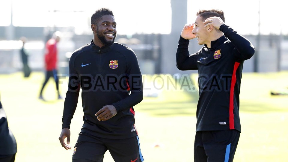 Ảnh bài viết Vượt ải Bilbao, dàn sao Barca phơi phới trở lại tập luyện