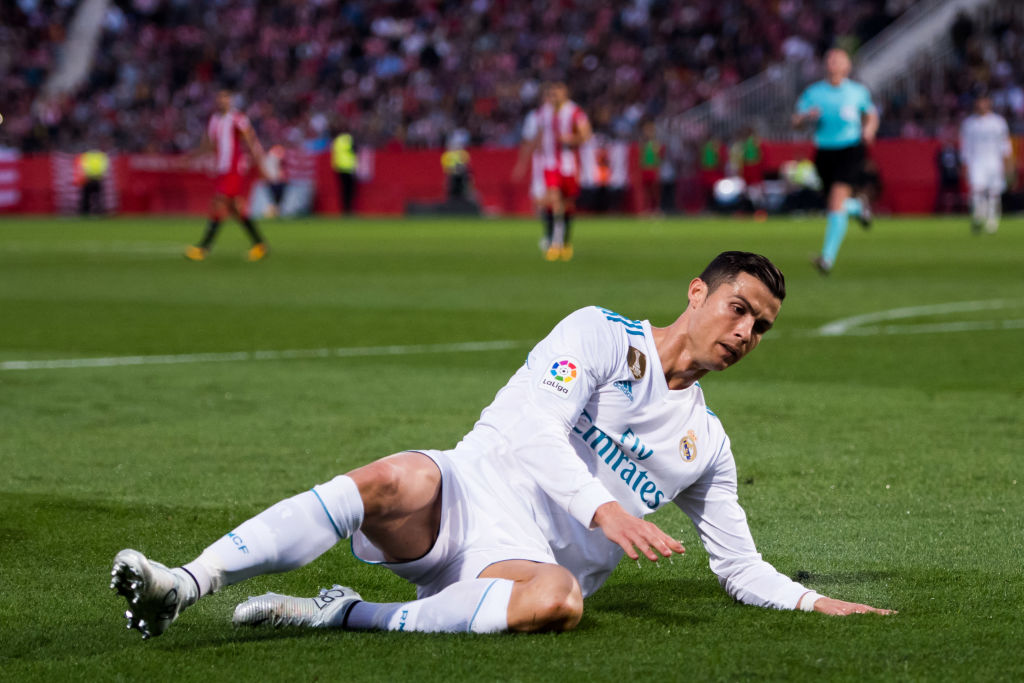 Cristiano Ronaldo hoàn toàn bất lực vs Girona