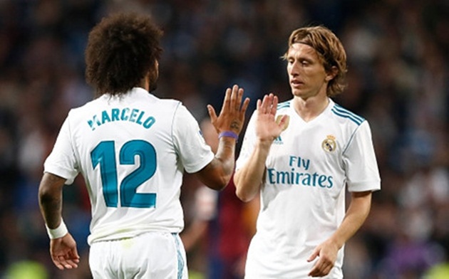 Marcelo 'bật' Modric trong ngày Real gục ngã trước Girona
