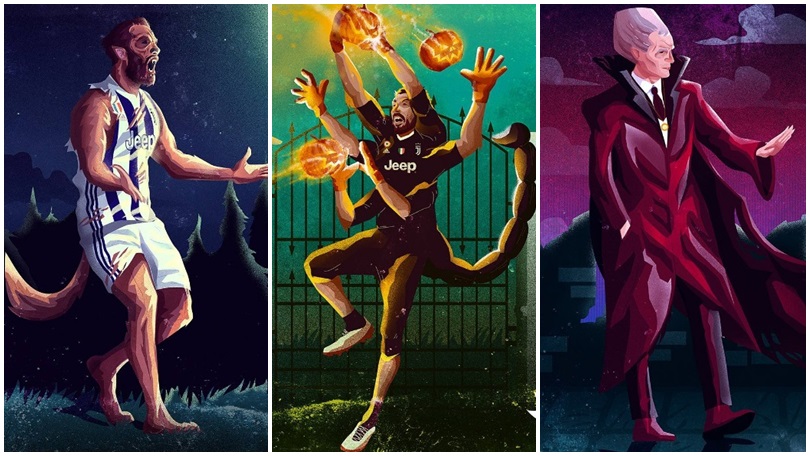 Ảnh bài viết Mừng Halloween, dàn sao Juventus hóa ác quỷ