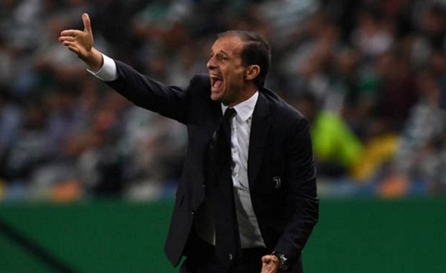 Allegri nổi khùng với phong độ tệ hại của Juventus
