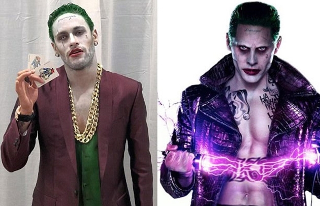 Neymar hóa trang thành ác nhân Joker mừng Halloween