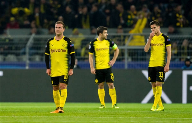 Dortmund tệ chưa từng thấy tại Champions League