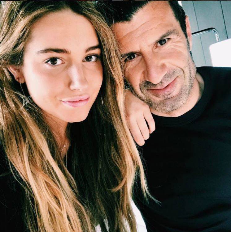 Vẻ đẹp sắc sảo của con gái rượu Luis Figo