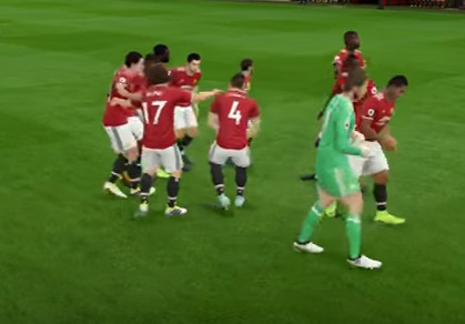 Chelsea đại chiến Man Utd theo phong cách FIFA 18
