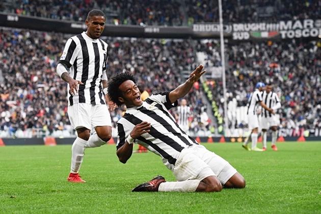 Ảnh bài viết Cuadrado mừng ra mặt khi "giải cứu" thành công Juventus