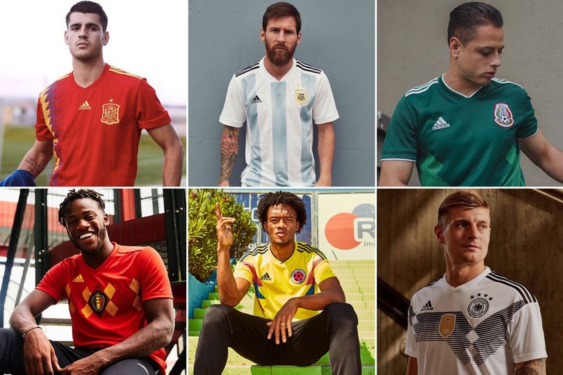 Ảnh bài viết World Cup cận kề, hàng loạt ông lớn trình làng áo đấu đẹp mê ly