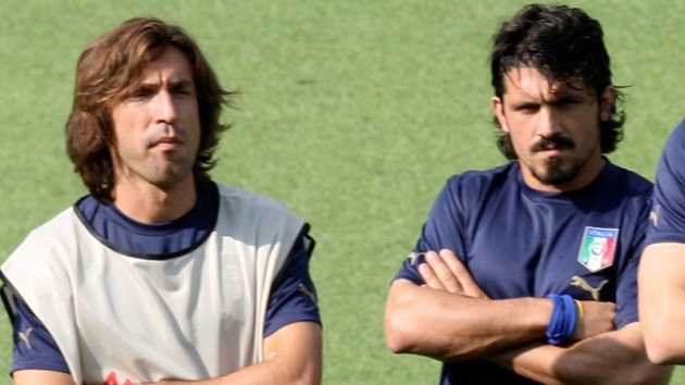 Ảnh bài viết Gattuso: Pirlo đã thay đổi cuộc đời tôi