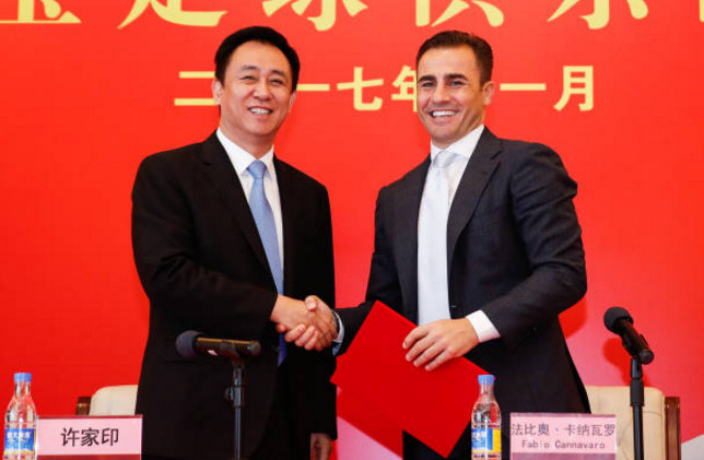 Cannavaro rạng ngời trong ngày trở lại nắm quyền tại Guangzhou 