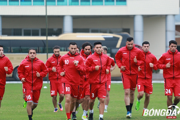 Ảnh bài viết ĐT Afghanistan bắt đầu tập luyện, sẵn sàng “chiến” tuyển Việt Nam