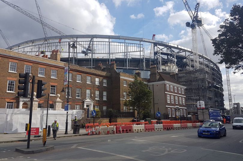 Ảnh bài viết Sân White Hart Lane mới đã nên hình hài khá hoành tráng