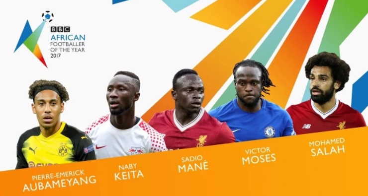5 ƯCV danh hiệu Cầu thủ hay nhất châu Phi 2017: Mane hay Salah?