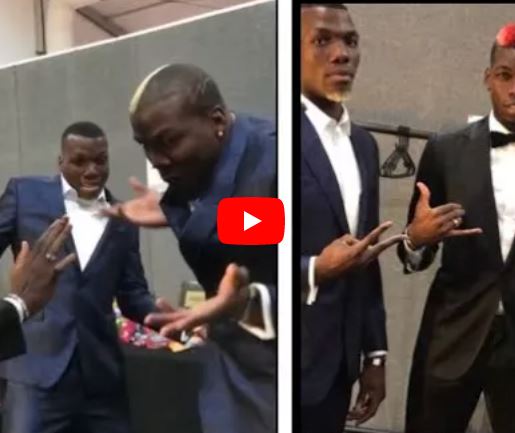 Anh em nhà Pogba 'quẩy' tưng bừng tại MTV European Music
