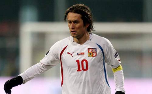 Top 6 siêu phẩm của Rosicky trong màu áo tuyển CH Séc