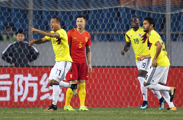 Ảnh bài viết Colombia thị uy giấc mơ vươn tầm của bóng đá Trung Quốc