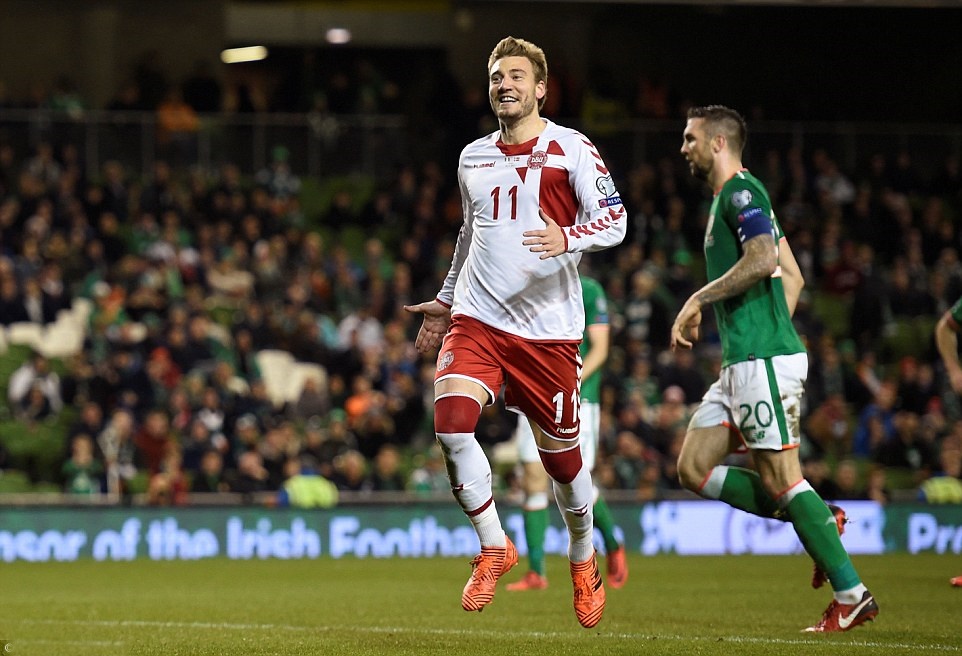 Lord Bendtner nổ súng, Đan Mạch dập tắt giấc mơ World Cup của CH Ireland
