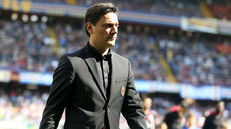 Đây, lý do AC Milan chưa sa thải Vincenzo Montella