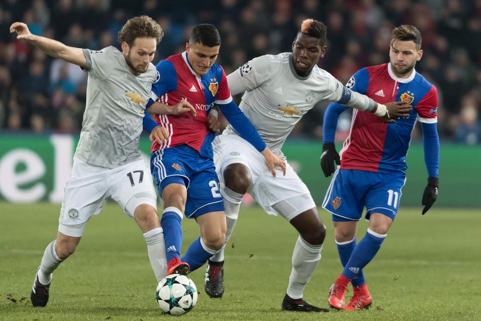Thua Basel, Man Utd vẫn dư sức vô địch Champions League