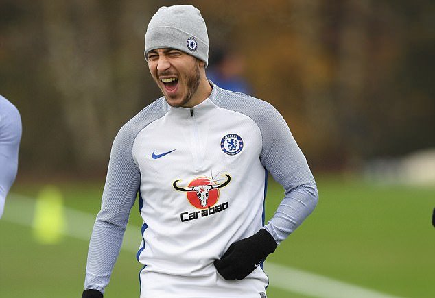 Ảnh bài viết Eden Hazard cười hết cỡ trước trận đại chiến