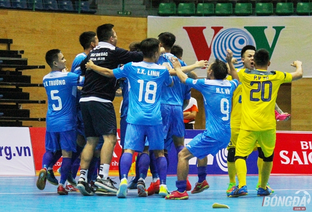 Thái Sơn Bắc góp mặt tại VCK Futsal Cúp QG 2017 sau màn luân lưu cân não