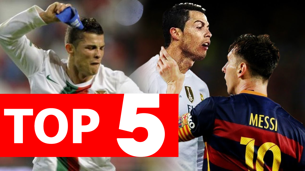 Top 5 lý do khiến Ronaldo bị ghét thế giới bóng đá 