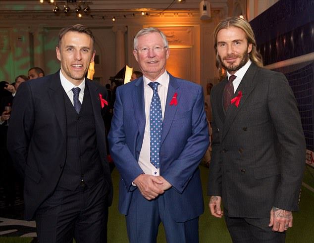 Becks, Sir Alex tái hợp trong Gala từ thiện tại London