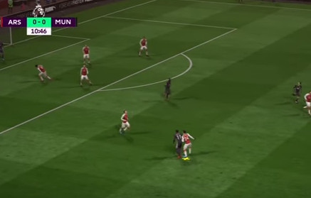 Đại chiến Arsenal - Man Utd theo phong cách FIFA 18