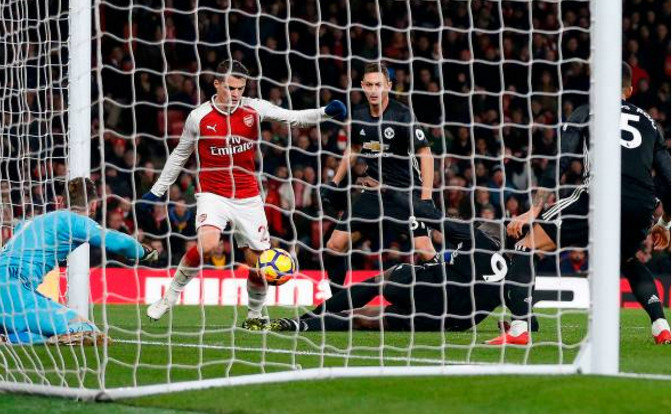 Ảnh bài viết Không chỉ Arsenal, Lukaku cũng suýt hại De Gea