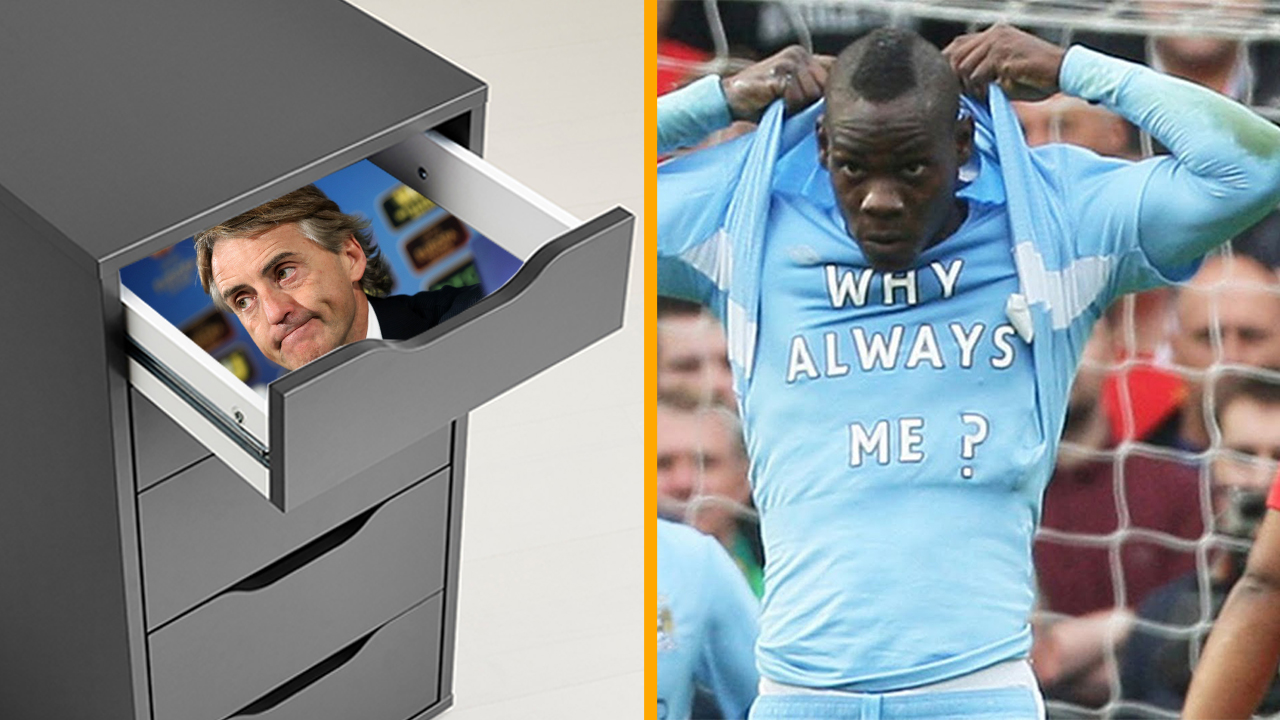 Bí mật về chiếc ngăn kéo của Balotelli tại Man City