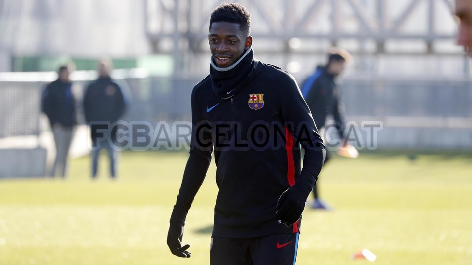 Ảnh bài viết Dembele chính thức trở lại tập luyện, Barca như 'hổ mọc thêm cánh'