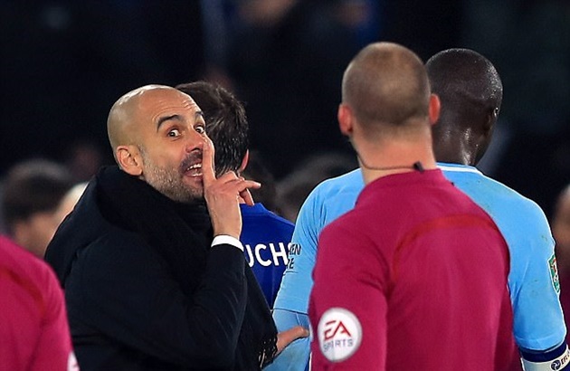 Ảnh bài viết SỐC: Pep Guardiola tính ăn thua đủ với trọng tài