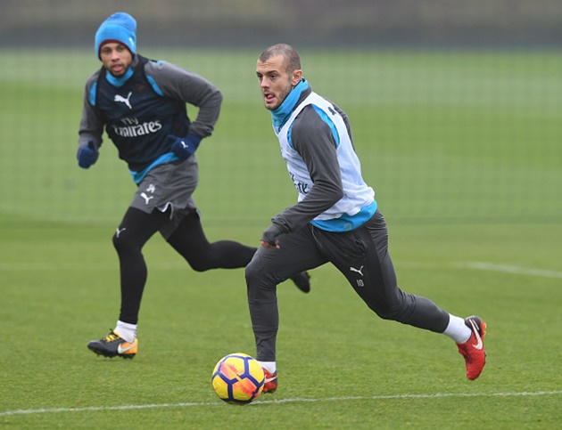 Ảnh bài viết Jack Wilshere "quẩy nát" sân tập khi biết sắp chạm mốc kỉ lục