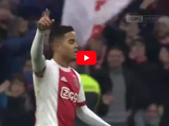 Siêu phẩm của Justin Kluivert vào lưới Willem II 