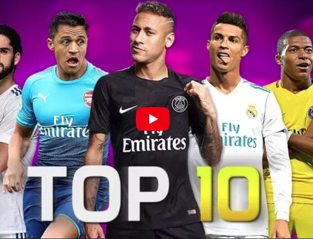 Top 10 cầu thủ kĩ thuật nhất làng bóng đá năm 2018