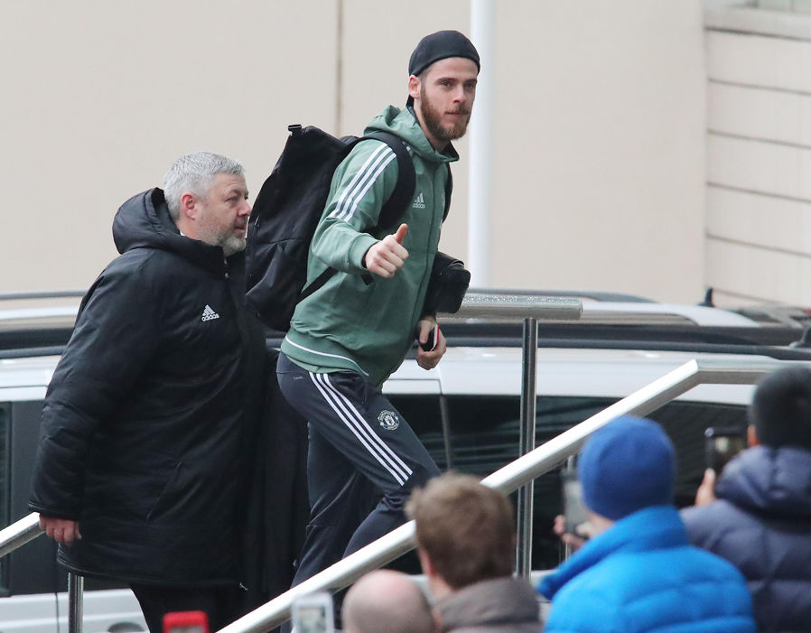 Ảnh bài viết De Gea cùng M.U hội quân, sẵn sàng hạ Southampton