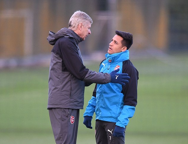 Ảnh bài viết HLV Wenger ra sức vỗ về Alexis Sanchez