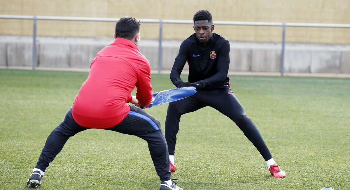 Ousmane Dembele hoàn thành mọi bài tập, sẵn sàng thi đấu