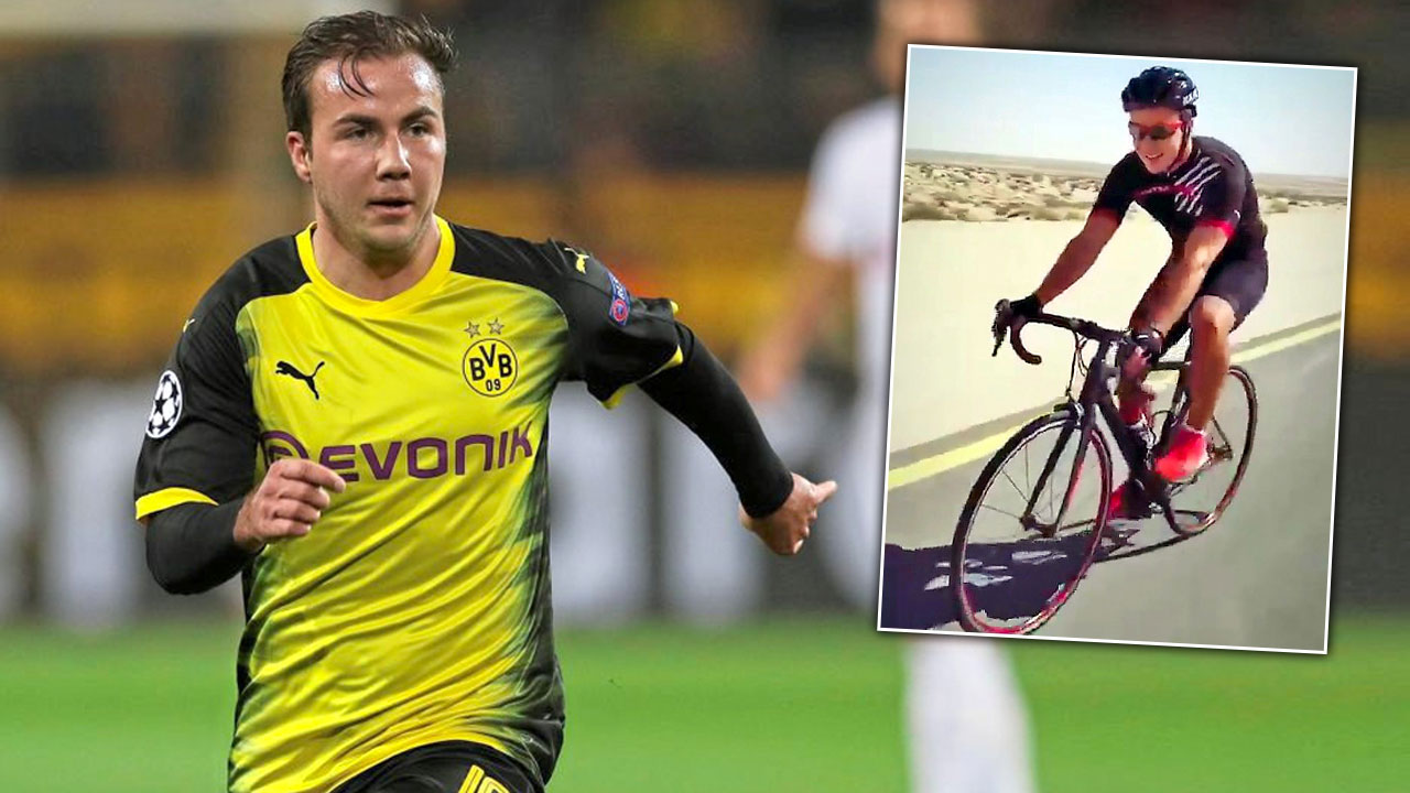 Gotze trốn Dortmund làm cua rơ vượt sa mạc