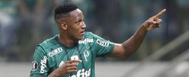 Ảnh bài viết Palmeiras xác nhận: Barcelona gửi lời đề nghị cho Yerry Mina