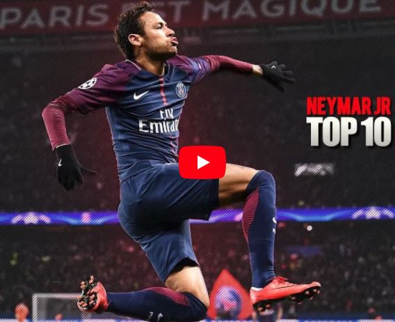 Top 10 bàn thắng đẹp nhất năm 2017 của Neymar