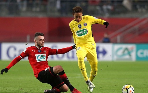 Highlights: Rennes 1-6 PSG (Cúp Quốc gia Pháp)