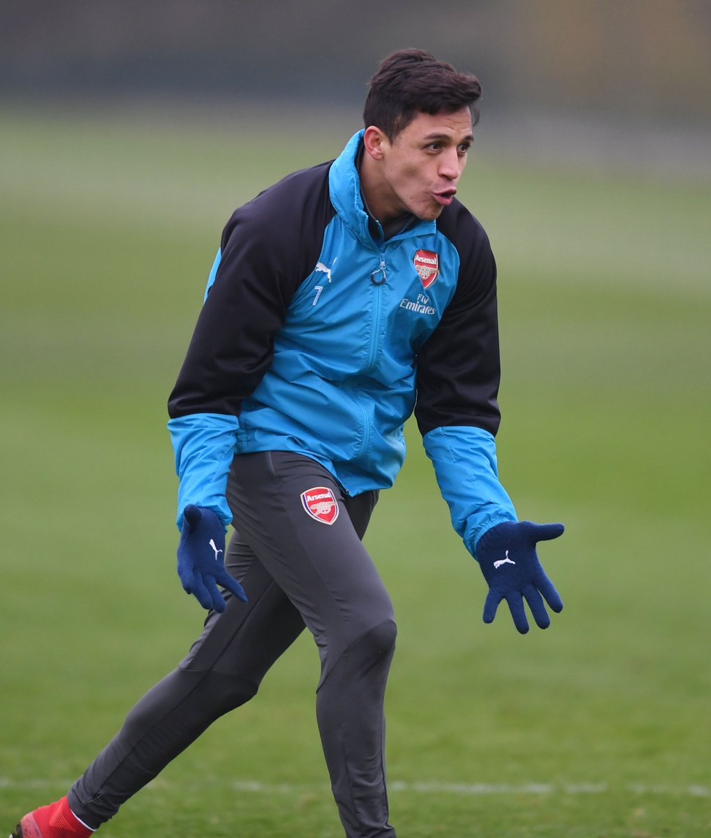 Ảnh bài viết Sắp rời Arsenal, Sanchez vẫn hùng hục tập luyện