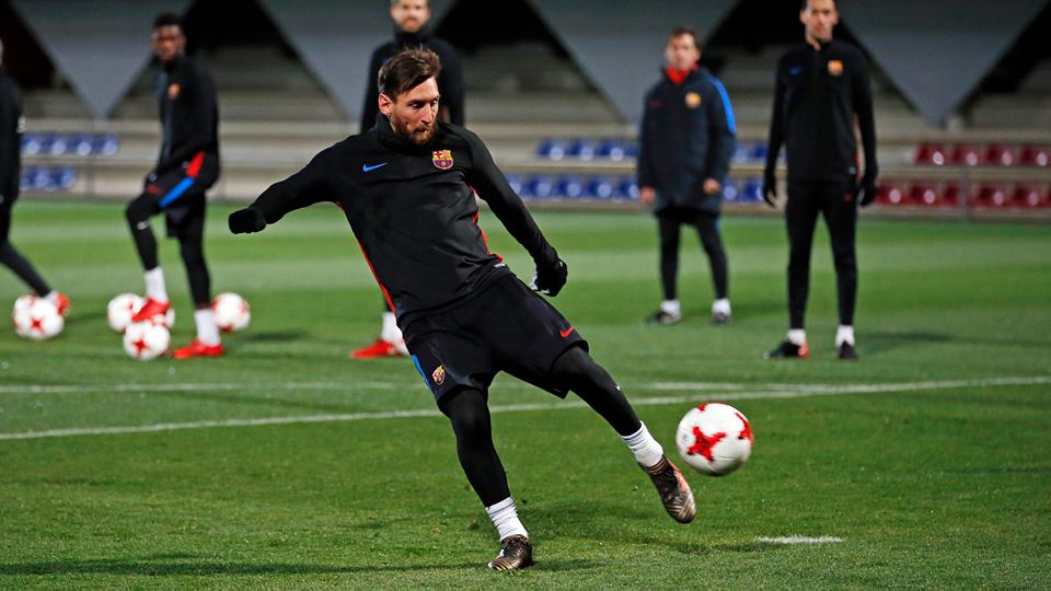 Ảnh bài viết Barca tập sung sức, Coutinho chưa thể xung trận