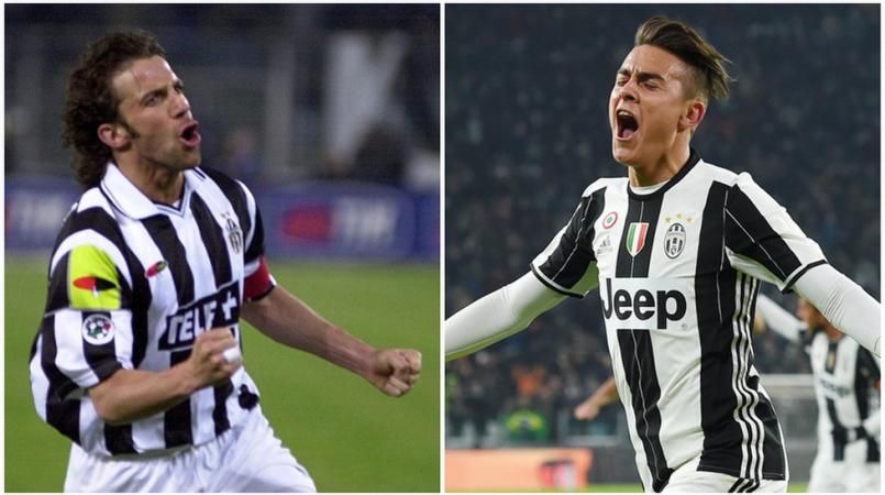 Dybala chẳng có một chút khí chất nào của Del Piero