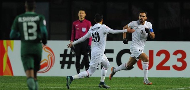 U23 Saudi Arabia buộc U23 Jordan chia điểm kịch tính