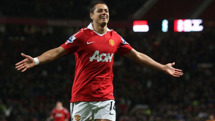 Javier Hernandez khi còn tung hoành tại Man Utd