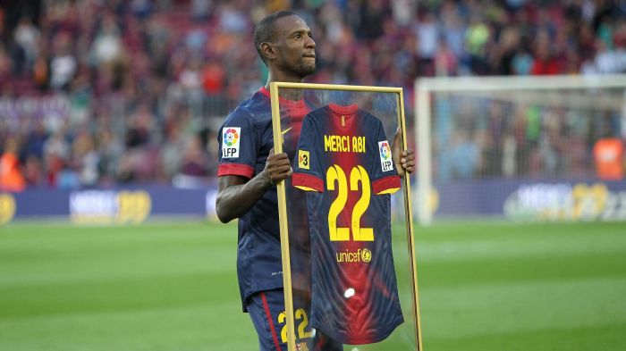 Trận đấu cuối cùng của Eric Abidal cho Barcelona